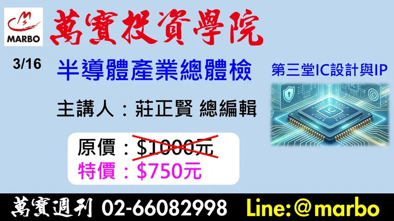 萬寶投資學院-半導體產業總體檢