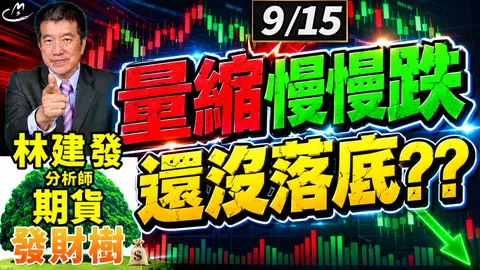 2026/9/15 量縮慢慢跌 還沒落底 ?? 【期貨發財樹】林建發 分析師